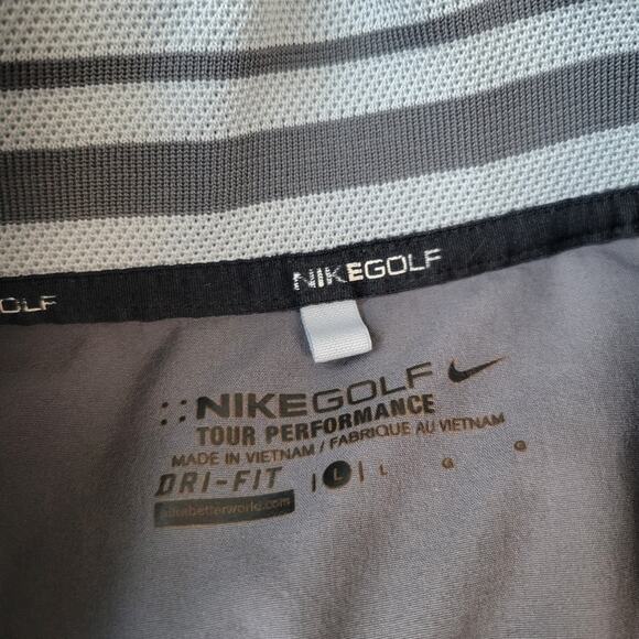 Nike Golf Men's 1/4 Zip Pullover Gray Large - Picture 7 of 7